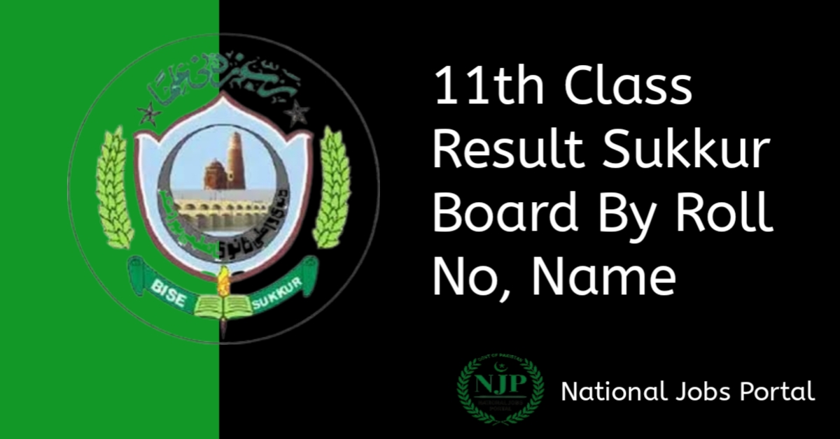 11th Class Result 2024 Sukkur Board By Roll No, Names