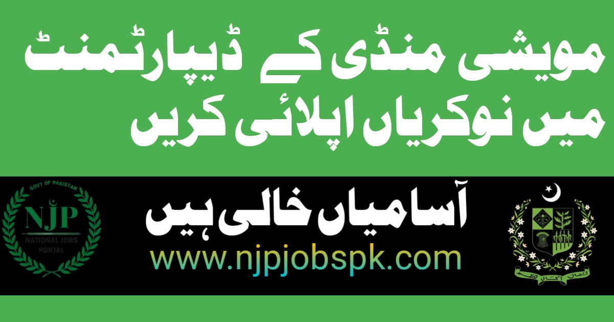 Punjab Cattle Market Management and Development Company Jobs 2024